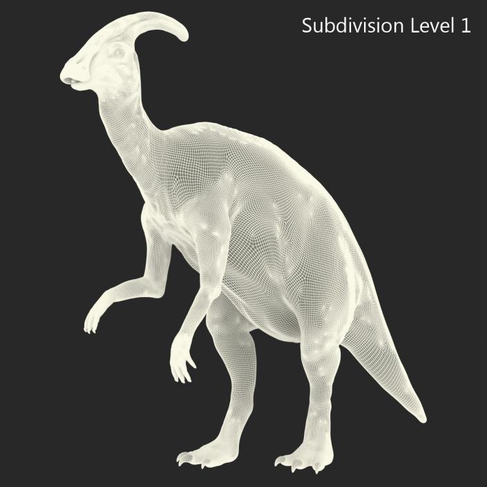 Parasaurolophus Pose 4 3D