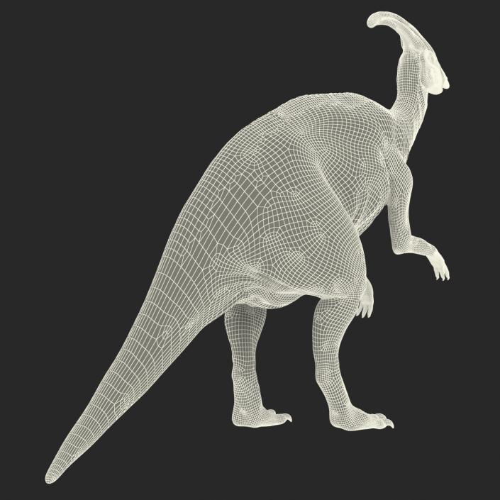 Parasaurolophus Pose 4 3D