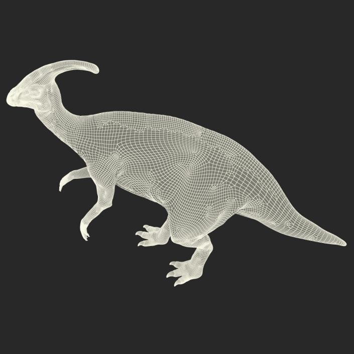 Parasaurolophus Pose 4 3D