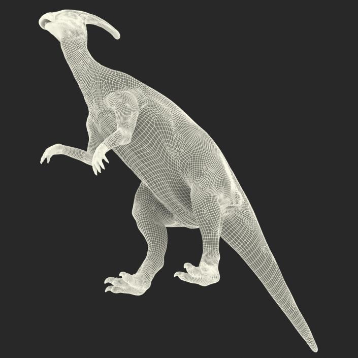 Parasaurolophus Pose 4 3D