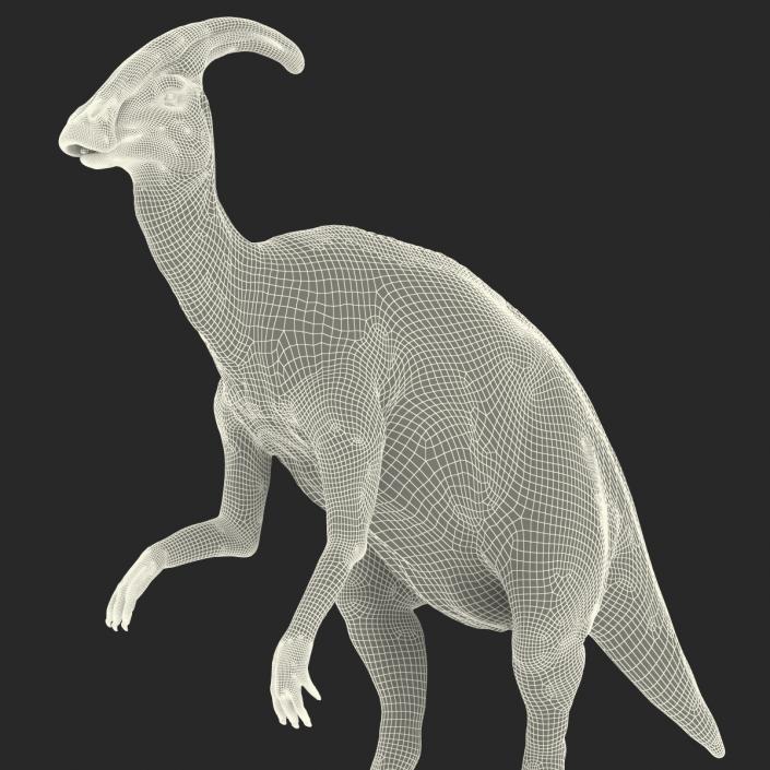 Parasaurolophus Pose 4 3D