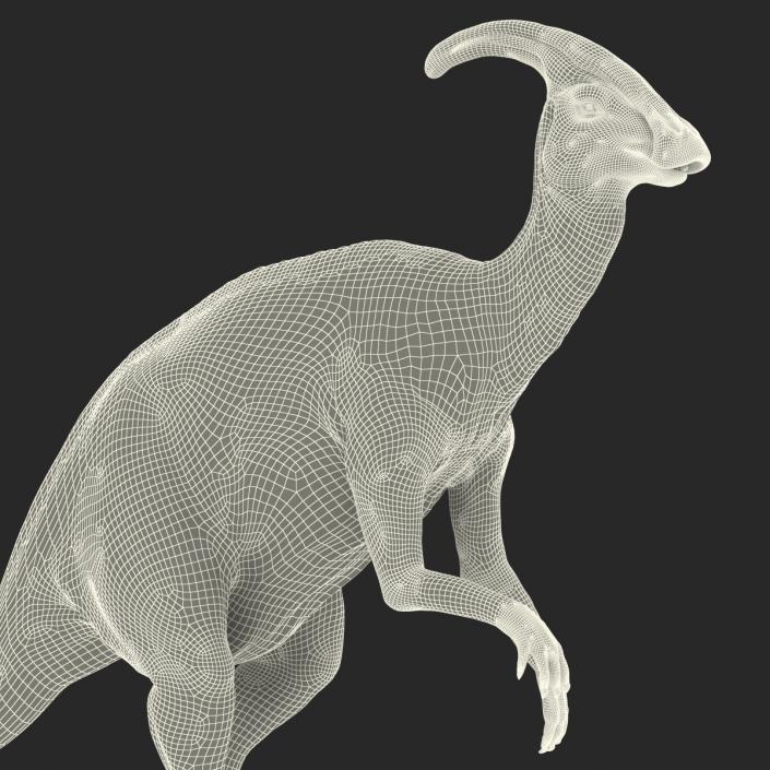 Parasaurolophus Pose 4 3D