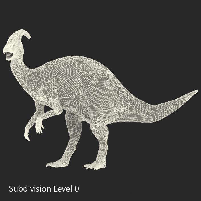 Parasaurolophus Pose 2 3D