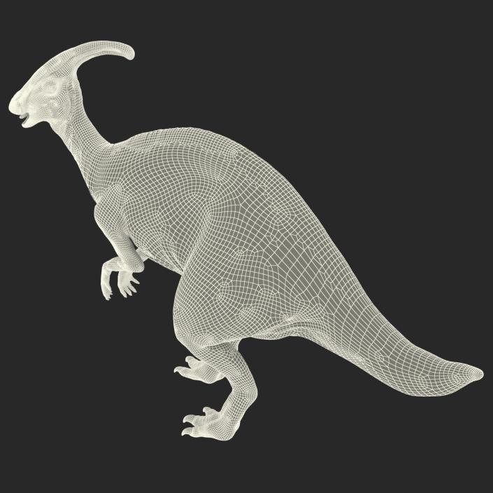 Parasaurolophus Pose 2 3D