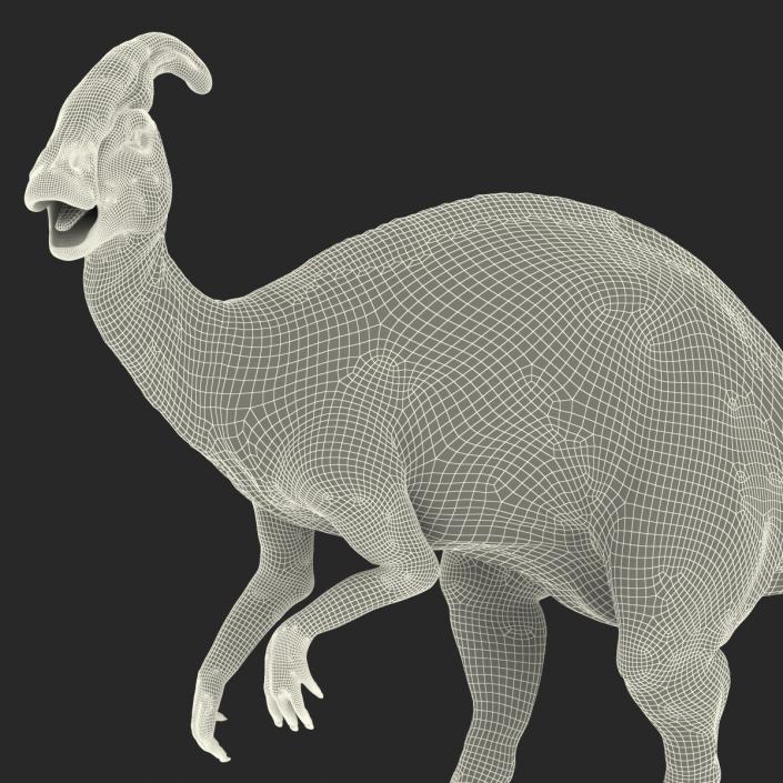 Parasaurolophus Pose 2 3D