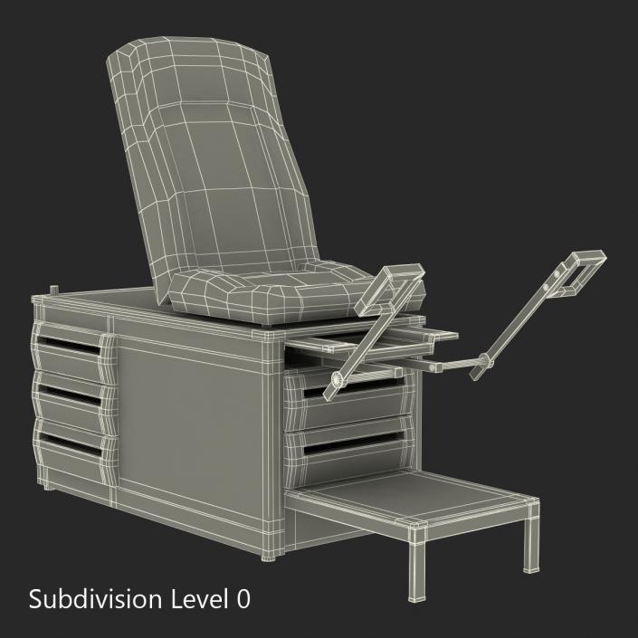 3D Exam Table Generic model