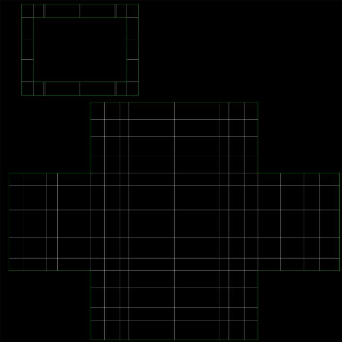 3D Exam Table Generic model