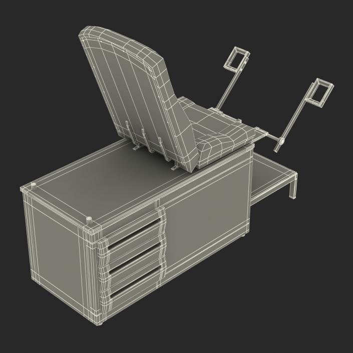 3D Exam Table Generic model