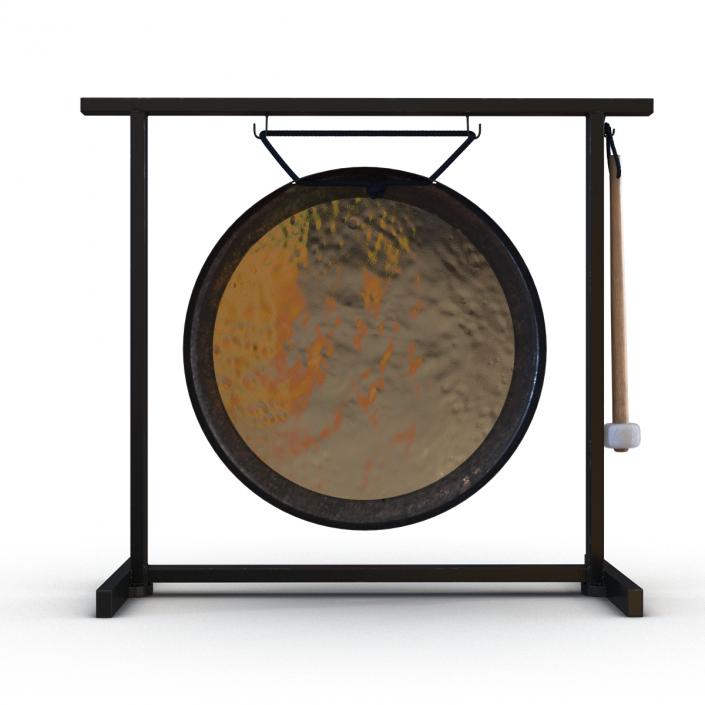 3D model Old Gong