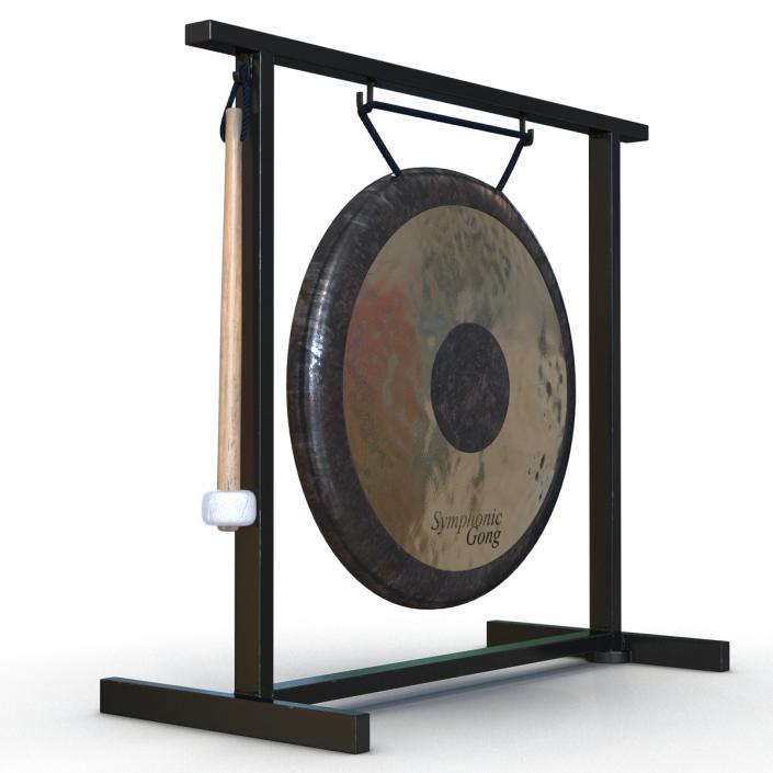 3D model Old Gong