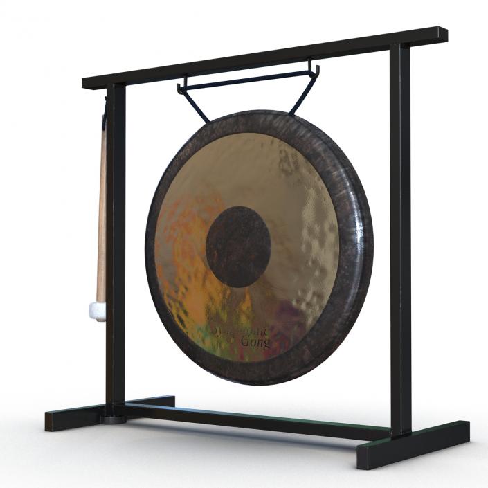 3D model Old Gong