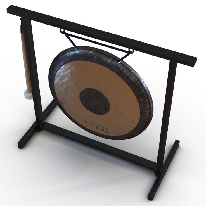 3D model Old Gong