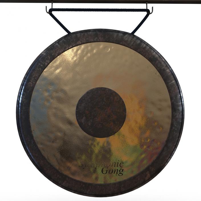 3D model Old Gong