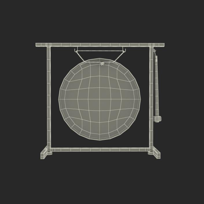 3D model Old Gong