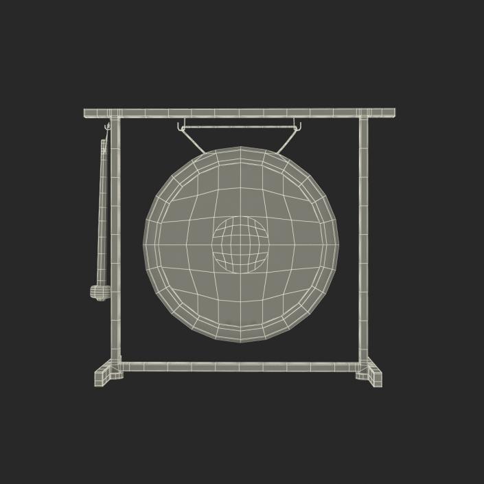 3D model Old Gong