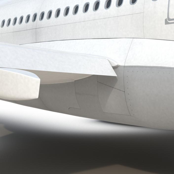 3D model Jet Airliner Airbus A330-200 Lufthansa Rigged