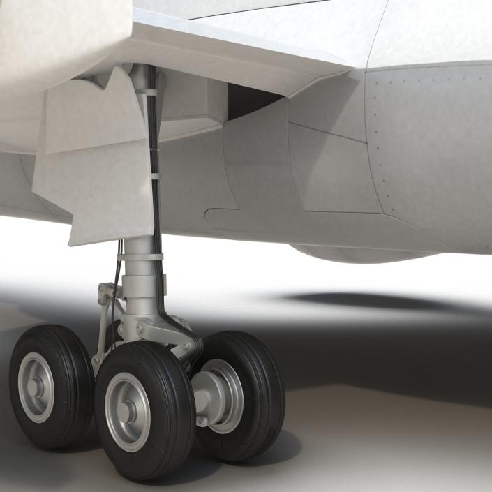 3D model Jet Airliner Airbus A330-200 Lufthansa Rigged