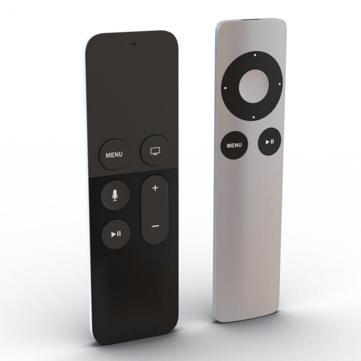 Apple Remotes Collection 3D model