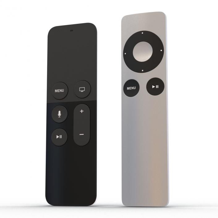 Apple Remotes Collection 3D model