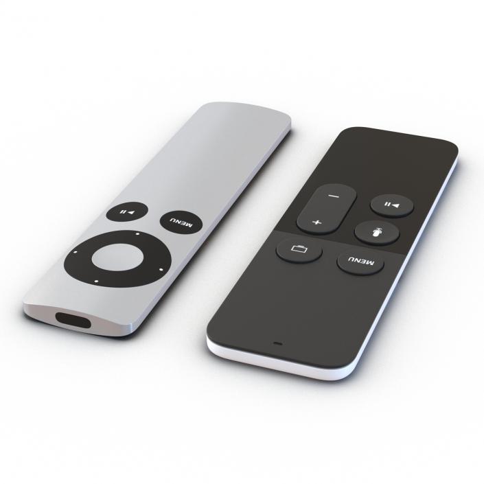 Apple Remotes Collection 3D model