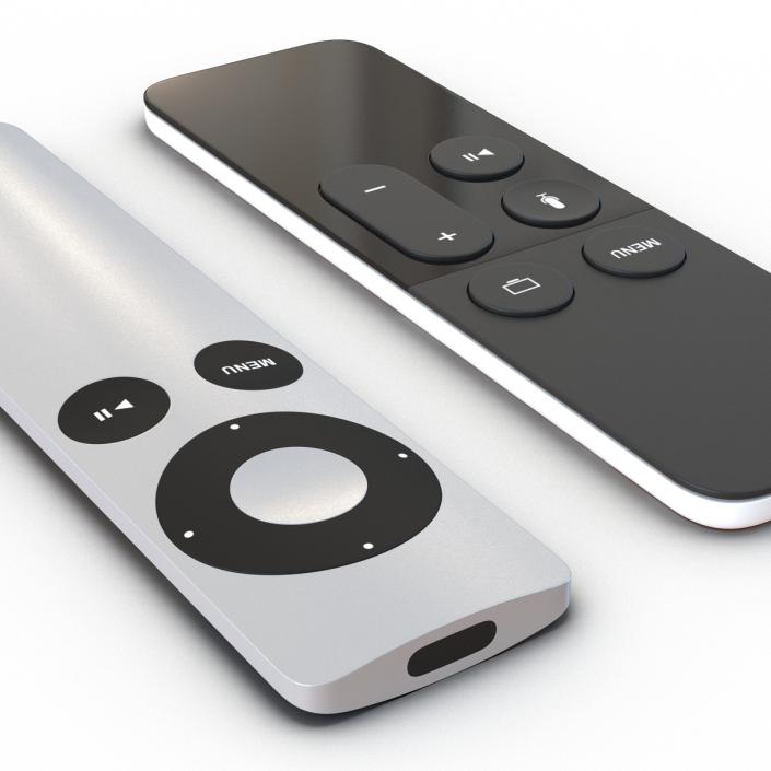 Apple Remotes Collection 3D model