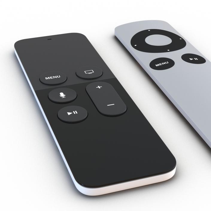 Apple Remotes Collection 3D model