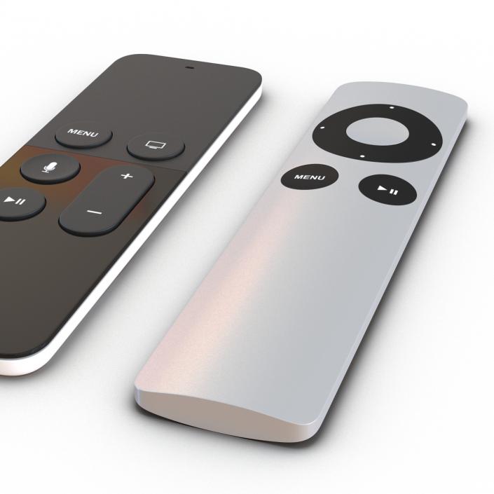 Apple Remotes Collection 3D model