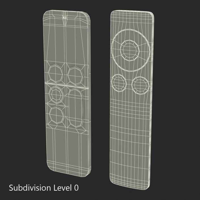 Apple Remotes Collection 3D model