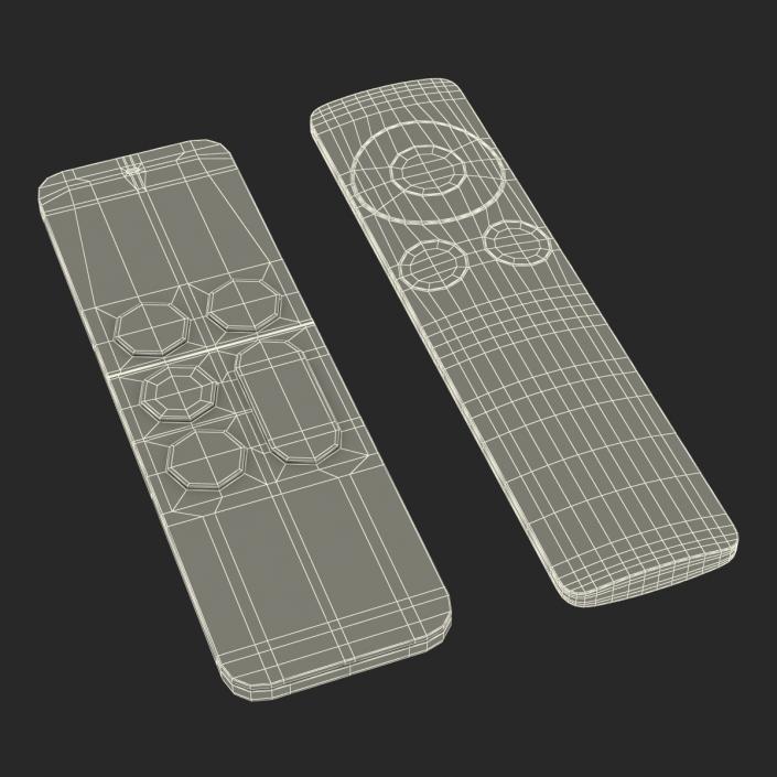 Apple Remotes Collection 3D model