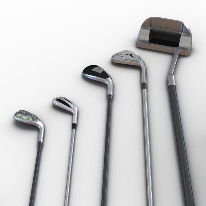 3D model Golf Equipment Collection