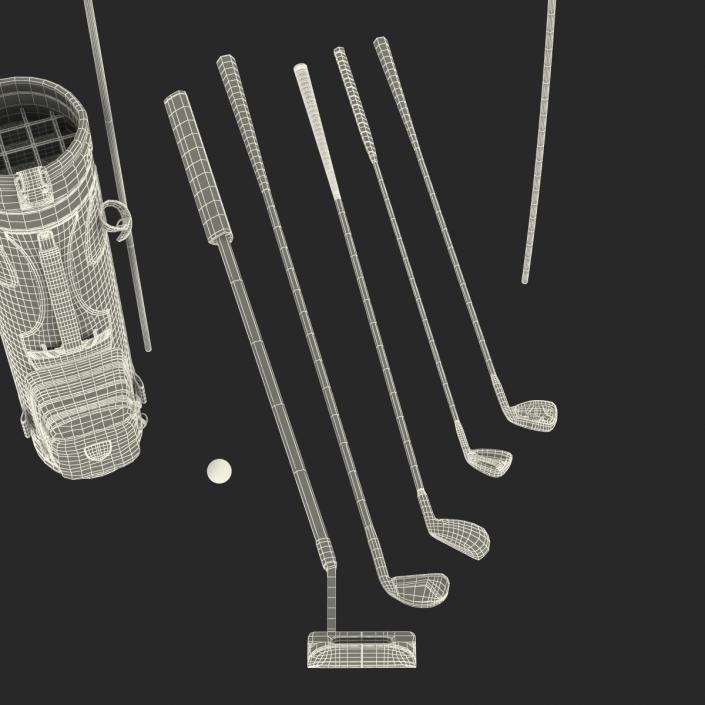 3D model Golf Equipment Collection