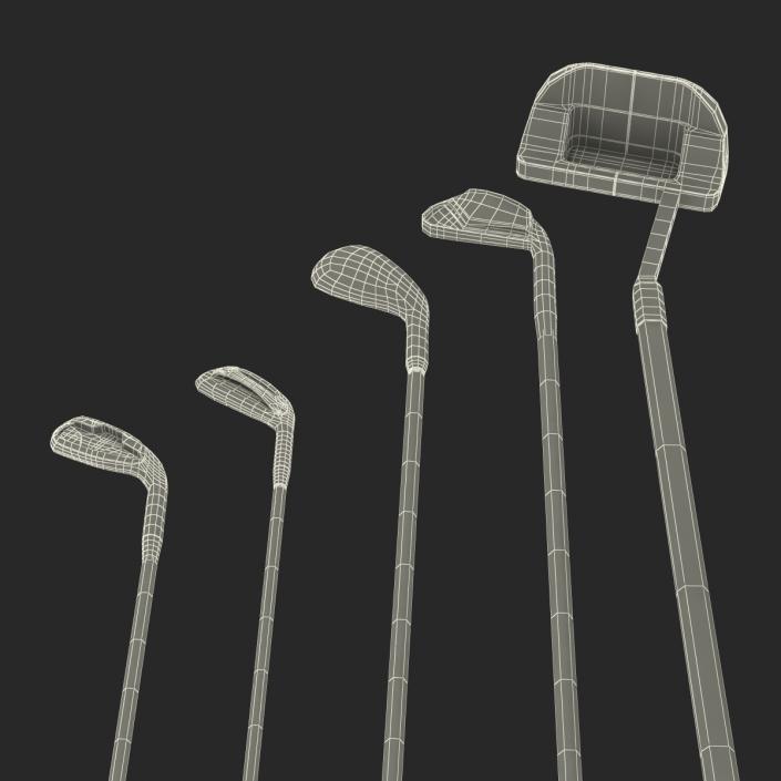 3D model Golf Equipment Collection