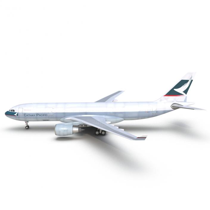 3D model Airbus A330-P2F Cathay Pacific