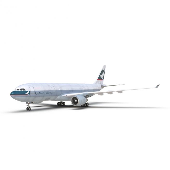 3D model Airbus A330-P2F Cathay Pacific