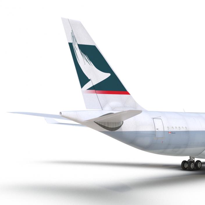 3D model Airbus A330-P2F Cathay Pacific