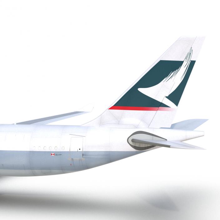 3D model Airbus A330-P2F Cathay Pacific