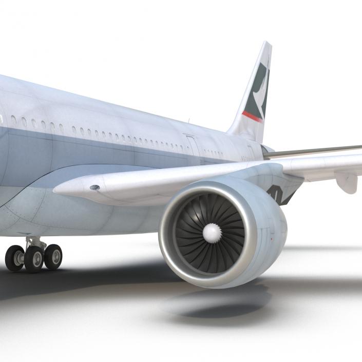 3D model Airbus A330-P2F Cathay Pacific