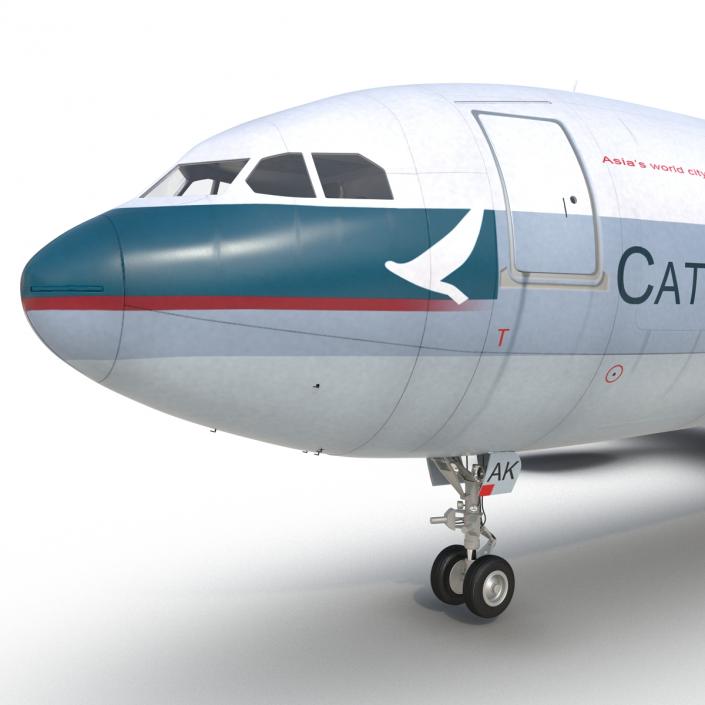 3D model Airbus A330-P2F Cathay Pacific