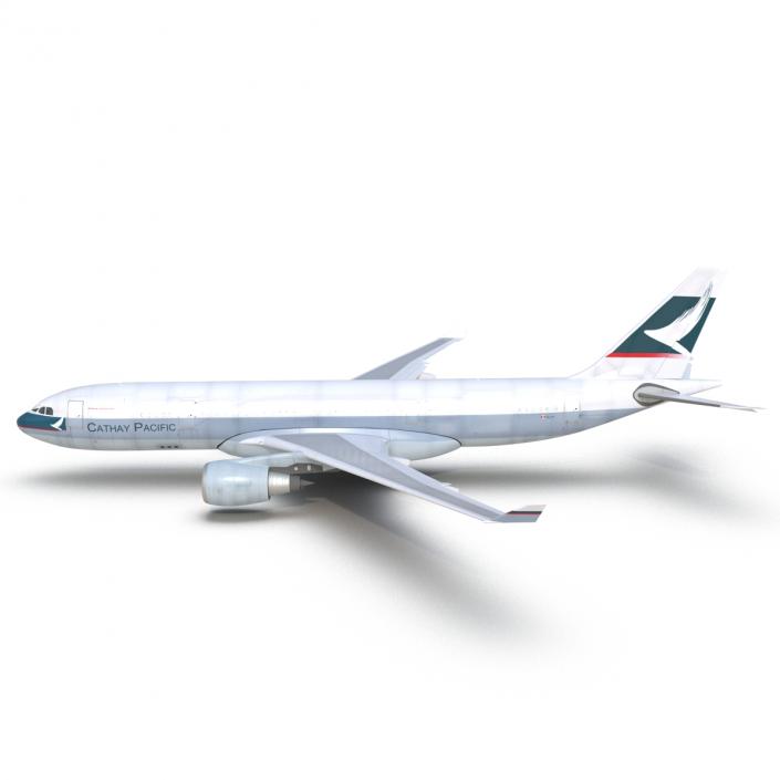 Airbus A330 P2F Cathay Pacific Rigged 3D