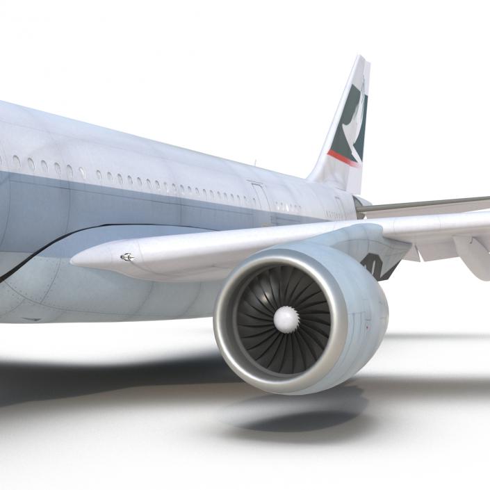 Airbus A330 P2F Cathay Pacific Rigged 3D