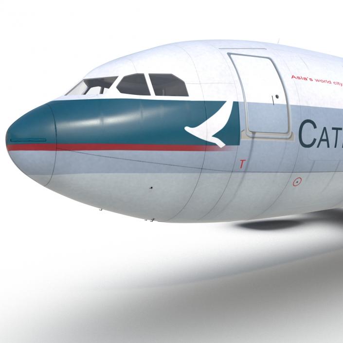 Airbus A330 P2F Cathay Pacific Rigged 3D