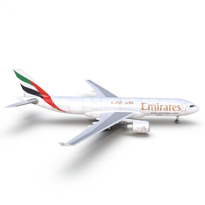 Airbus A330-P2F Emirates 3D model