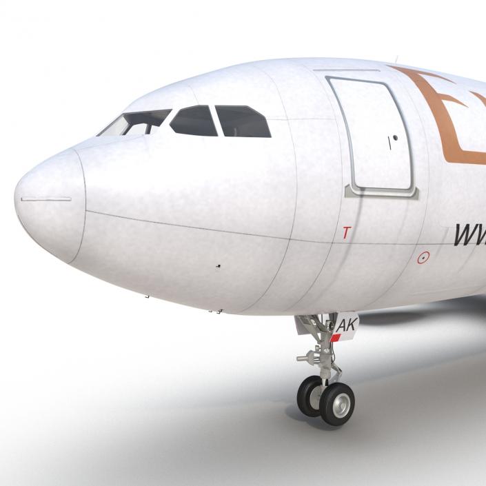 Airbus A330-P2F Emirates 3D model