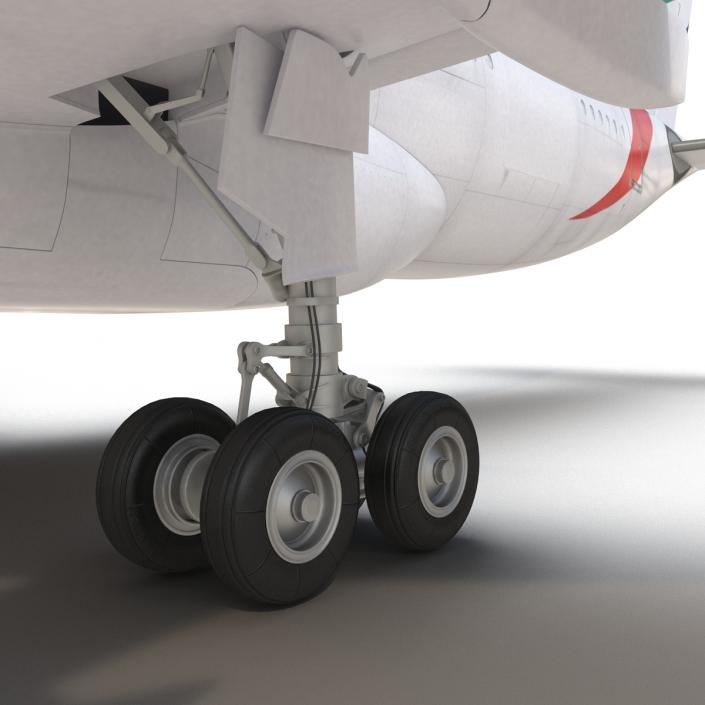 Airbus A330-P2F Emirates 3D model