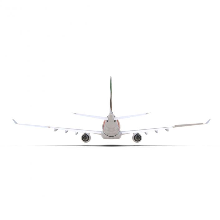 3D Airbus A330-P2F Emirates Rigged