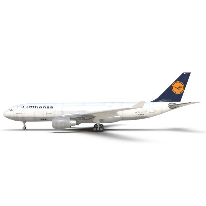 3D model Airbus A330-P2F Lufthansa