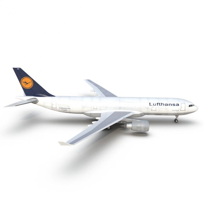 3D model Airbus A330-P2F Lufthansa