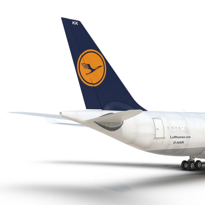 3D model Airbus A330-P2F Lufthansa