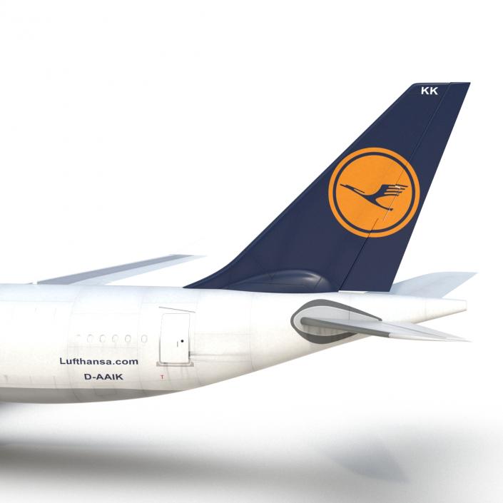 3D model Airbus A330-P2F Lufthansa