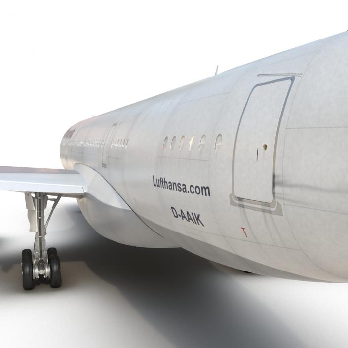 3D model Airbus A330-P2F Lufthansa